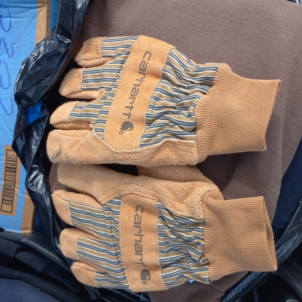 Large cathartic insulated work gloves